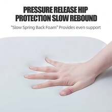 1个符合人体工学的记忆海绵坐垫，适用于办公室、学生，可缓解痔疮，长时间坐姿舒适回弹。 - 彩色 - 查看 10