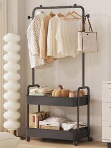 Multifunctional Portable Closet Organizer, Clothes Rack, Shoe Rack, Storage Rack, Suitable For Living Room, Entryway, Bedroom, Study, Office, Holiday Gift, Valentine's Day Gift, Children's Gift - Multicolor - View 6