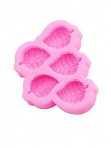 1 khuôn silicon hình lá nhỏ bằng silicon lỏng màu hồng, phụ kiện nhựa để chế tạo gel kem, nhựa, hoa tai, phụ kiện tóc, ốp điện thoại và các bộ phận trang trí - Hồng - Xem 7