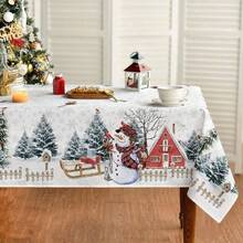 Kitchen Tablecloth - 150 X 213 cm (Rectangular) + Blanco - View 2