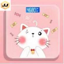 Básculas electrónicas humanas de alta precisión de dibujos animados(envío aleatorio de patrones) - Multicolor - Ver 9