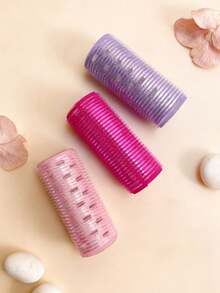 3 بكرات شعر كبيرة جدًا، أداة تصفيف شعر منزلية جميلة لا تتلف الشعر ولا تحتاج إلى تسخين أدوات تجعيد الشعر، هدية عيد الحب للأزواج كإكسسوار أداة