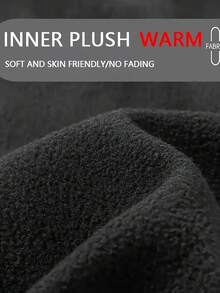 2 Pack Men's Fleece Lined Thermal Leggings - Soft Stretch Thermal Base Layer Long Johns For Men, Warm Pantalones Termicos Hombre For Workout, Running, Cycling & Skiing - Black - View 5