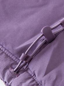 mini bala Young Girl Padded Cargo Pants Soft Warm Loose Fit Winter 2025