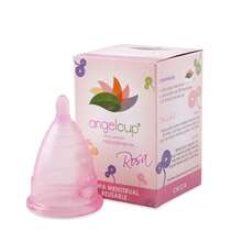 Angelcup Copa Menstrual Rosa Reutilizable | Silicón Suave, Cómoda y Ecológica | Talla Chica o Grande | Protección hasta 12 h | Diseño Anatómico con Perlita Redondeada y Líneas de Medición | Alternativa Sustentable a Toallas y Tampones | Material Flexible Libre de Látex y Plásticos Dañinos | Ideal para Dormir, Nadar, Hacer Ejercicio o Viajar | Menstruación Consciente y Saludable | Hecha en México | Incluye Bolsita Ecológica, Instructivo y Stickers | Marca con 13 Años de Experiencia en Salud Menstrual | Cup Rosa Translúcida que Representa Amor Propio, Bienestar y Libertad | Perfecta para Mujeres con Flujo Ligero, Moderado o Abundante | Angelcup – Vive tu Ciclo con Comodidad y Confianza - Rosa - Ver 7