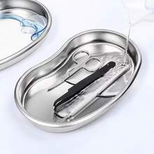 HMQ beauty 新款不锈钢化妆品收纳托盘 美甲设备托盘 外科牙科沙龙美甲工具收纳盒 - 彩色 - 查看 4