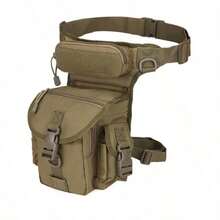 Tactical Drop Leg Pouch Bag Type B Cross Over Leg Rig Outdoor Bike Cycling Hiking Thigh Bag - Multicolor - View 17