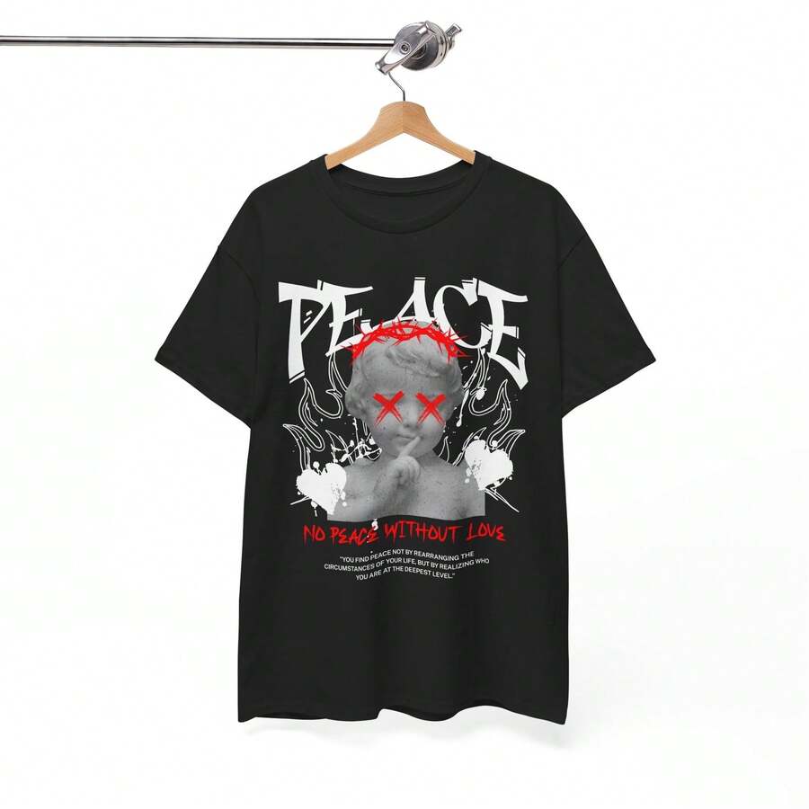 V7 Hip Hop Civil Regime Darc Sport Wolves Inaka YoungLA Streetwear - 黑色 - 查看 1