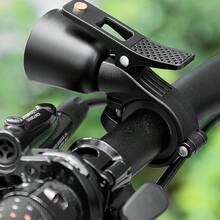 Timbres de Bicicleta,Campana de Bicicleta de Montaña,Campanas de Bicicleta con Sonido Fuerte,Campanas de Cuernos,Ajuste para Manillares de 0.87-1.25in/22.2-31.8mm - Negro - Ver 6