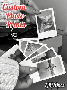 个性化装饰、定制情侣照、照相亭打印、迷你打印、纪念礼物、照片打印、宿舍装饰、图片打印、DIY定制生日和圣诞礼物 - 多色 - 查看 3