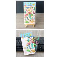 Nuevas pegatinas de espuma de PVC con burbujas con patrones de dinosaurios y animales de dibujos animados, personalizables - Multicolor - Ver 7