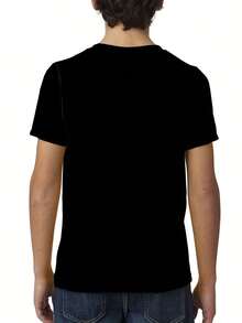 Summer Vibes Surfboard T-Shirt For Men And Women, Tropical Beach Graphic Tee, Colorful Surfing Shirt - Black - View 2
