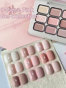 Jillradia 9 màu mới phổ biến Gel đặc làm móng tay bán vĩnh viễn Nghệ thuật làm móng ngâm UV LED Gel làm móng Giáng sinh Quà tặng làm móng tại tiệm làm móng Tự làm móng tay - Nhiều màu - Xem 3