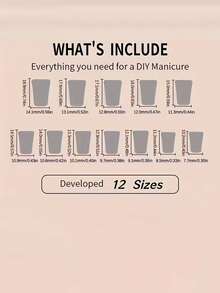 24片鸭嘴/法式长方形美甲贴纸，粉黑双色设计，短款，饰有花朵和水钻图案，专为女性美甲设计。 - 彩色 - 查看 9