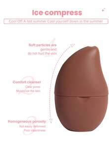 19pcs Makeup Brush Set, Including: 1 Multi-Functional Zipper Waterproof Makeup Bag + 3 Triangle Makeup Sponges + 3 Mini Air Cushion Makeup Sponges + 1 Hair Tie + 2 Bowl Hanging Ropes + 2 Cleansing Sponges + 2 Makeup Brush Cleaning Tools + 1 Face Ice Pack + 1 Silicone Soft Hair Brush + 3 Air Cushion Makeup Sponges - Coffee Brown - View 10