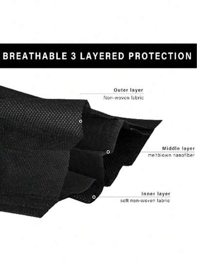 20/50/100/200pcs Disposable Masks, Face Masks, 3-Layer Protective Disposable Masks, Filtering Protective Face Shield, Suitable For Adult Men And Women, High Quality, Comfortable And Soft Inner Layer For Easy Breathing, Dustproof And Sun Protection, Thickened