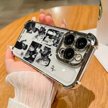 Creative Phone Case Designed With The Theme Of Popular Korean Drama "Weak Hero W", Suitable For Various  Models Including 17, 16E, 16, 15, 14, 13, 12, 11 Mini, Pro, Max, Air, X, XS MAX, 8, And 7 Plus, Featuring Fashionable And  Design  17 Case  17 Pro Max Cover - Mixing Colors - View 3