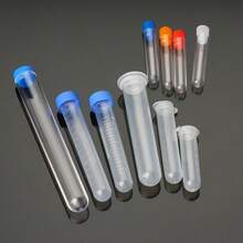 Transparente Plastikspritzen-Nadeln, 8*15mm Nähnadel-Aufbewahrungsbehälter (mit Deckel), Perlen/Knöpfe/Pailletten-Aufbewahrungsbox, Stickerei-Perlen-Nadelhalter, transparente Nadelflaschen (geeignet für Kreuzstich-Nähzubehör), Plastik-Zentrifugenröhrchen/PCR-Röhrchen 2,5 10 15 50ml EP-Röhrchen, Samenflasche, transparente farbige Kunststoffkappen-Nadelflaschen, Handnähnadel-Aufbewahrungsflasche, Mehrzweck-transparente Kunststoff-Aufbewahrungsflasche für Nähzubehör, Nadelhalter Nadelgarn-Set Aufbewahrungsflasche - Verschiedenfarbig - Übersicht 4