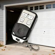 2025新款升级版1/2个（尺寸约7*6*1.5厘米）双频超强遥控器，耐磨ABS材质，433/315MHz电动卷帘门车库门无钥匙进入，紧凑方形设计，自动频率识别，支持学习码复制、一键复制、多门管理、抗干扰信号功能，通用无线门遥控器复制器 - 彩色 - 查看 3