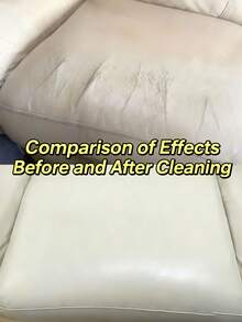 多用途皮革清洁护理霜 - 深层护理汽车座椅、沙发和包袋