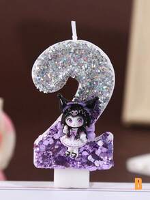 Best Selling Cute & Cool Pattern Birthday Candles, Party Gifts, Digital Candles For Party, Birthday And Anniversary Decoration, Elegant Atmosphere Decorative Candles