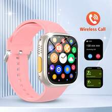 2025 New Children's Smart Watch, Multiple Sports Modes, Step Counting And Tracking Sports Data, With Wireless Calling Function, Can Answer/Call Calls, SMS Reminders, Music Playback And Custom Wallpapers, Silicone Strap, Suitable For Children's Watches Worn In Class Or On The Playground - Nhiều màu - Xem 15