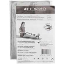 THERABAND Bandas de Resistencia de látex Profesionales, Banda elástica Individual de 6 pies como Equipo de Ejercicio, Terapia física, Pilates, Entrenamientos en casa, 6 pies, múltiples Colores y(Plata - Superpesado - Nivel avanzado 2 6 Foot) - Multicolor - Ver 9