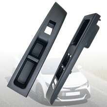 2Pcs Front Armrest Upper Panel Set, Replacement Cover Lid Compatible With Toyota Vitz 2010-2014, Interior Trim, 52630-74231-C0 - Black - View 11