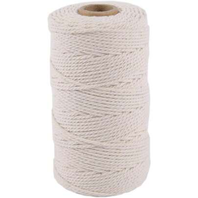 328ft Butchers Cotton Twine String 2mm Cooking Twine Food  For Bakers, Meat And Roasting, Gift Wrapping, Crafting & Knitting