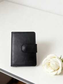 男士大容量多卡位信用卡钱包，小巧便捷透明驾驶证卡夹 - 彩色 - 查看 8