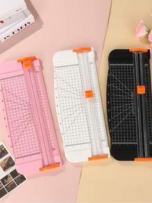 A4 Paper Cutter Titanium Paper Trimmer Scrapbooking Tool With Side Ruler For Craft Paper, Coupon, Label, Cardstock - Multicolor - View 2