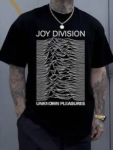 Die Darstellung Einer Reihe Von Übereinanderliegenden Wellen Die An Eine Gebirgskette Oder Herzfrequenz Erinnern Schwarzes Design Und Lässiges Herren TShirt Mit Rundhalsausschnitt Aus Baumwolle Bequem Und Atmungsaktiv