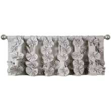 Decor Riley - Panel de Cortina de Ventana filtrante de luz, Individual 54 Pulgadas de Ancho x 84 Pulgadas de Largo, Gris Claro, Lindas Cortinas Grises para recámara, decoración de Lazo, Cortinas(Gris claro 137.2An x 45.7Al cm (1 Paneles)) - Multicolor - Ver 7