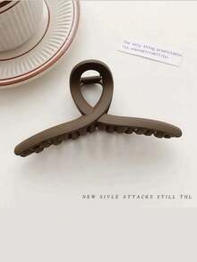 1 pieza Clip para el cabello con diseño de flor tejida, clip delgado y minimalista para moño, accesorios de playa, clip de garra para accesorios de cabello de otoño e invierno para mujer para atuendos de vacaciones, pasador de cabello, barrettes