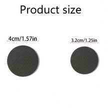 Non Slip Furniture Pads, Solid Rubber Furniture Pads Round, Black, Stoppers, Self Adhesive Anti-Sliding Grippers For Bed, Couch, Table, Rubber Feet, Floor Protectors - Black - View 8