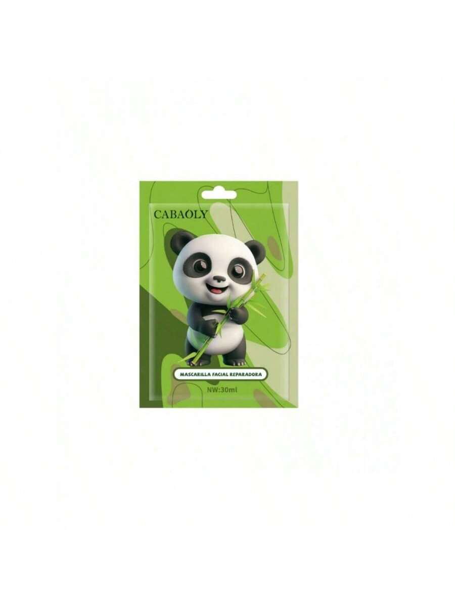 Mascarilla Facial Panda, Reparadora, 30ml - Diseño Adorable y Cura Intensa