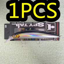 8193 Luretv Floating Suspension Minnow Long Range Fly Fishing Lure For Freshwater And Saltwater Bass And Perch Fishing - Multicolor - View 4