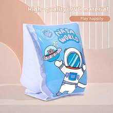 1 Pair Cute Cartoon Children's Arm Bands, Arm Sleeves, Thick Buoyancy Arm Rings, Swimming Equipment - Multicolor - View 4