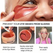 TYUI DRMTLGY Brightening Eye Masks 30 Pairs - Caffeine Eye Masks For Dark Circles And Puffiness With Hyaluronic Acid Eye Patches For Puffy Eyes - Gói 60 chiếc của 1 - Xem 3