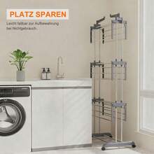 Clothes Drying Racks - Grijs - Bekijken 7