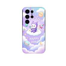 1PC Phone Case ,  Cute Cat Cloud Planet Stars , Stylish Phone Case, Phone Decoration, All-around Lens Protection, Creative Small Gift, Funny Gift for Boys and Girls - Negro - Ver 7