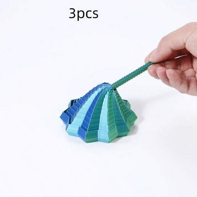 Modern Plastic Sensory Fidget Toy With Handle - Hypnotic Visual & Relaxing Design, No Power Needed, Perfect For Bedroom, Living Room, Or Holiday Decor (Christmas, Halloween, Easter, Thanksgiving), Relax Toy, Bedroom Relaxation, Modern Decor Item