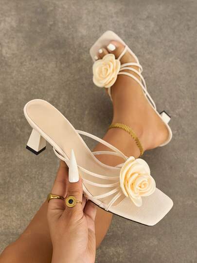 女士高跟鞋，适合春夏晚宴、户外活动、时尚场合、优雅宴会，猫跟，方头，黑色，五大促销，假日，闪亮，交叉绑带，玫瑰花图案，高品质柔软波浪石材质，性感套脚，优雅奢华酒红色穆勒凉鞋，适合休闲、居家、户外、街头、旅行，前卫拖鞋