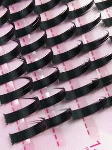 245 Pcs 5-7mm Bottom Cluster Lashes +10-18mm Spiky Lashes +10-18mm 100D 5D Fluffy Clusters Volume Lashes Faux Mink Eyelashes Clusters DIY Cluster Eyelash Tray , Like Lash Extension Cluster Eyelash Extensions Multi-Layered Volume DIY Individual Lashes Russian D Curl Dramatic Cluster Lashes DIY At Home - D - View 3