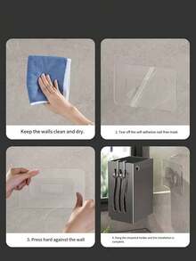 1个收纳盒，厨房多功能筷子笼收纳架，壁挂式免打孔筷子沥水架，家用厨房用具收纳架，家居收纳整理用品，厨房配件