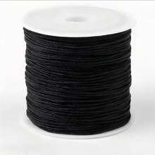 1 rollo de 450 cm de cuerda elástica de nailon con cuentas, hilo elástico de polipropileno para hacer manualidades, joyería y accesorios DIY - A - Ver 9