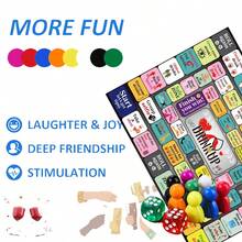 Adult Drinking Board Game, Fun Interactive Party Drinking Game, Suitable For Game Night, Birthday Party, Family Gathering Or Any Occasion, 21+ Years Old, 2-8 Players