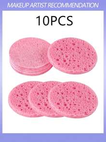 Heart-Shaped Soft Exfoliating Cleansing Sponge, Suitable For Face Cleaning, Massage, Exfoliation, Masking, Makeup Removal - Gentle Scrubbing Deep Cleansing Sponge, Fragrance-Free, Unisex, Travel Essential - Multicolor - View 22