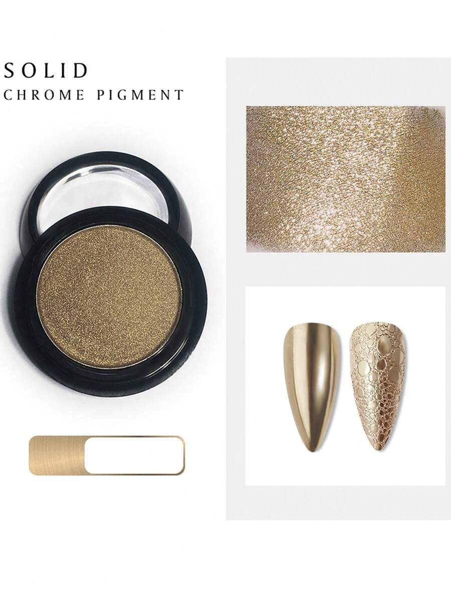 OBP C & G OBP Mirror Effect Nail Powder - 24 Colors To Choose From - Ginger - View 1