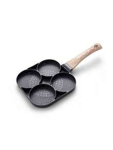 1pc Egg Frying Pan, Non Stick Pancake Frying Pan, Granite Egg Frying Pan With Heat-Resistant And Cooking Handle, Multifunctional Breakfast Frying Pan, Suitable For Gas Stoves And Induction Cookers